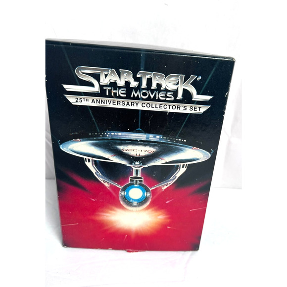 Star Trek The Movies 25th Anniversary Collector's Set of 5 VHS Box Set - Picture 3 of 9
